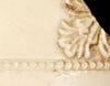 Molded and Appliqued surface decoration / decorative technique  example
