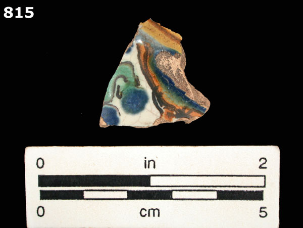 ABO POLYCHROME specimen 815 front view