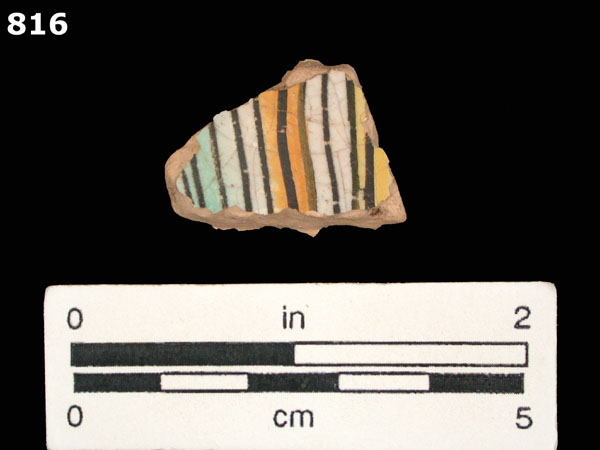 ABO POLYCHROME specimen 816 front view