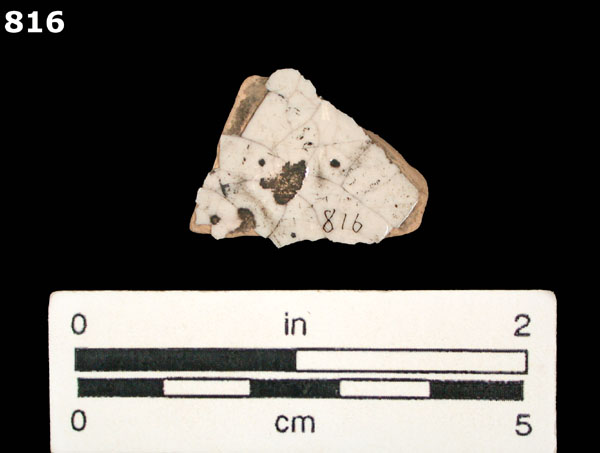 ABO POLYCHROME specimen 816 rear view