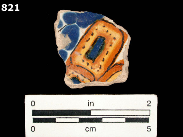 ABO POLYCHROME specimen 821 front view