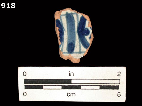 SAN AGUSTIN BLUE ON WHITE specimen 918 