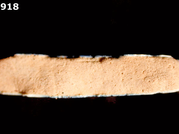 SAN AGUSTIN BLUE ON WHITE specimen 918 side view