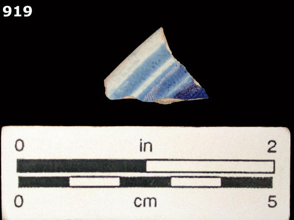 SAN AGUSTIN BLUE ON WHITE specimen 919 