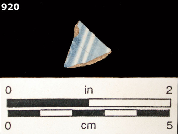 SAN AGUSTIN BLUE ON WHITE specimen 920 