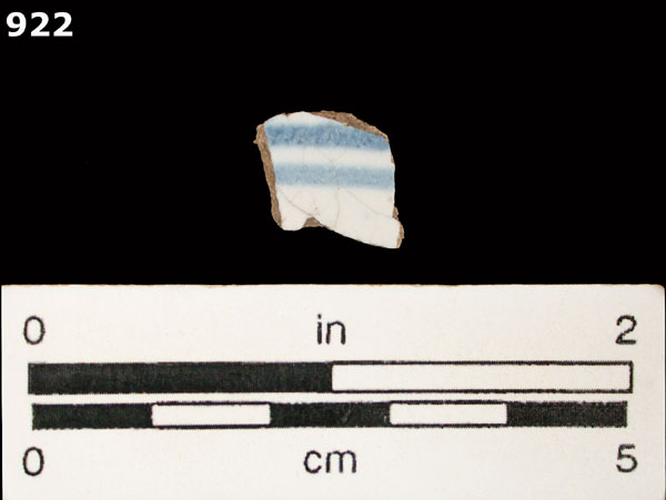 SAN AGUSTIN BLUE ON WHITE specimen 922 