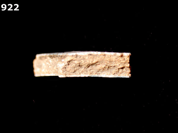 SAN AGUSTIN BLUE ON WHITE specimen 922 side view