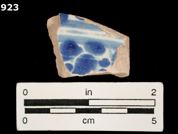 SAN AGUSTIN BLUE ON WHITE specimen 923 
