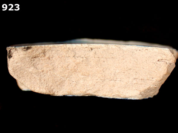 SAN AGUSTIN BLUE ON WHITE specimen 923 side view