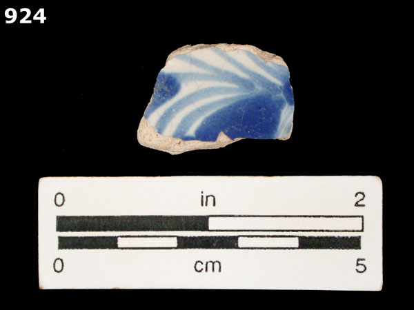 SAN AGUSTIN BLUE ON WHITE specimen 924 
