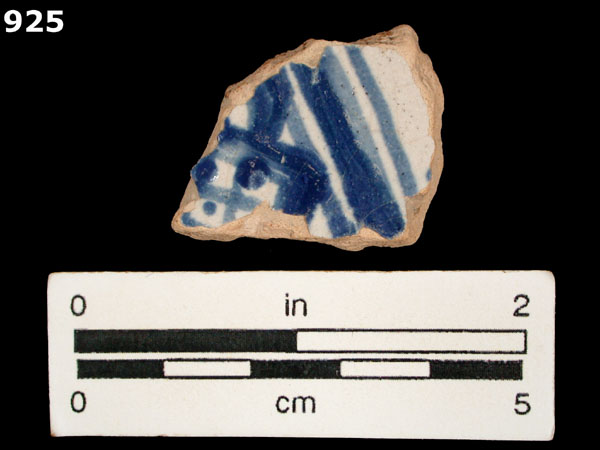 SAN AGUSTIN BLUE ON WHITE specimen 925 