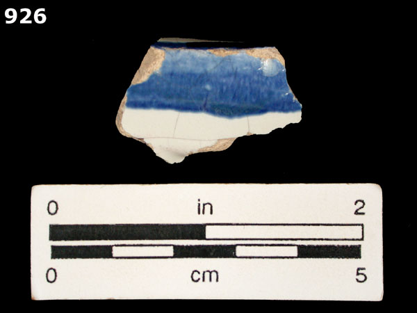 SAN AGUSTIN BLUE ON WHITE specimen 926 