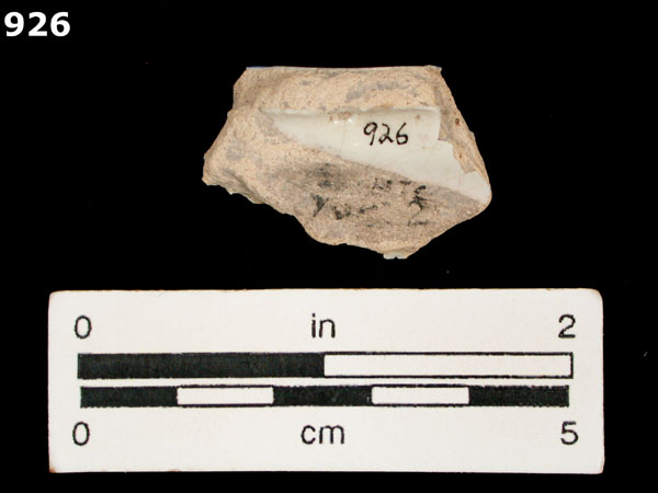 SAN AGUSTIN BLUE ON WHITE specimen 926 rear view