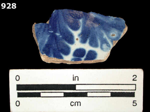SAN AGUSTIN BLUE ON WHITE specimen 928 