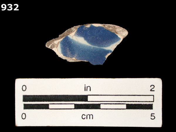 SAN AGUSTIN BLUE ON WHITE specimen 932 
