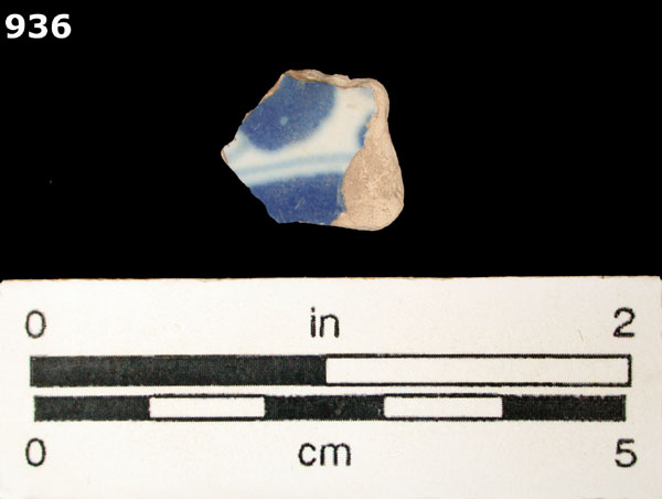 SAN AGUSTIN BLUE ON WHITE specimen 936 