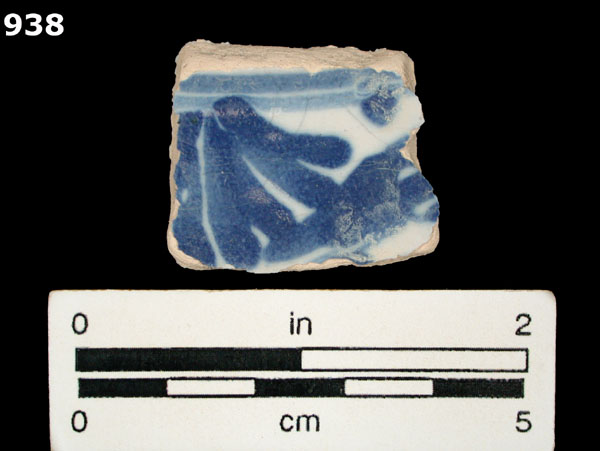 SAN AGUSTIN BLUE ON WHITE specimen 938 
