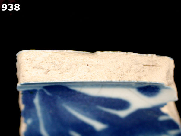 SAN AGUSTIN BLUE ON WHITE specimen 938 side view