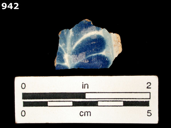 SAN AGUSTIN BLUE ON WHITE specimen 942 