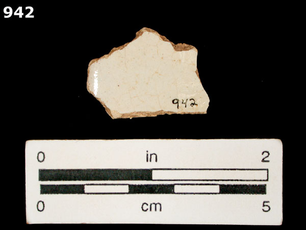 SAN AGUSTIN BLUE ON WHITE specimen 942 rear view