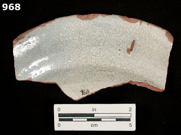 PANAMA POLYCHROME-TYPE A specimen 968 rear view