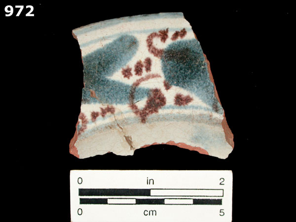 PANAMA POLYCHROME-TYPE A specimen 972 front view