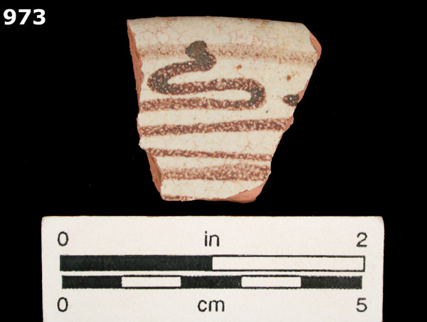 PANAMA POLYCHROME-TYPE A specimen 973 front view