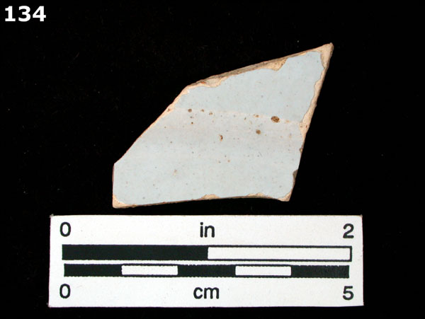 DELFTWARE, PLAIN specimen 134 