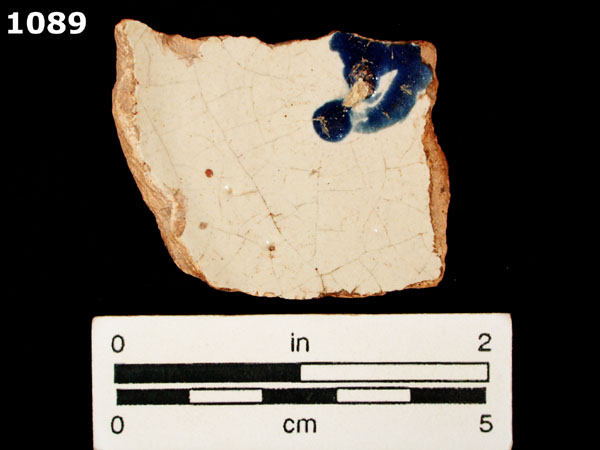 PUEBLA BLUE ON WHITE specimen 1089 
