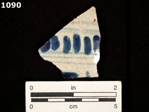 PUEBLA BLUE ON WHITE specimen 1090 