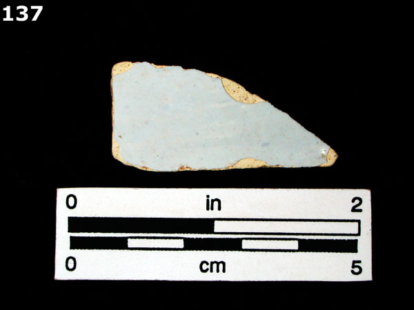 DELFTWARE, PLAIN specimen 137 
