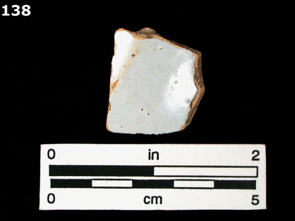 DELFTWARE, PLAIN specimen 138 