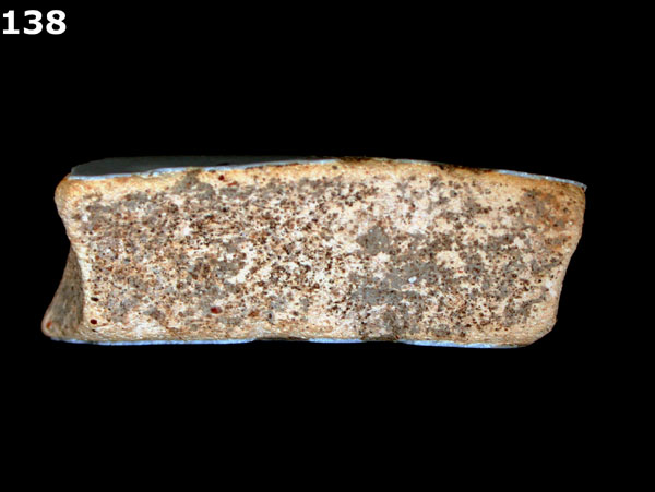 DELFTWARE, PLAIN specimen 138 side view