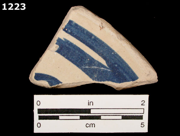 YAYAL BLUE ON WHITE specimen 1223 