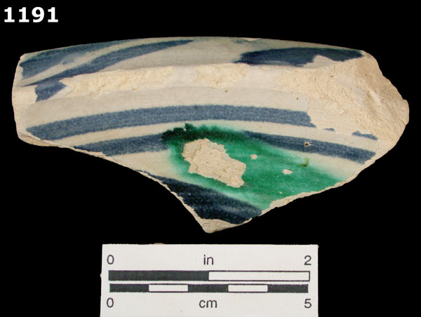 BLUE-GREEN BACIN specimen 1191 