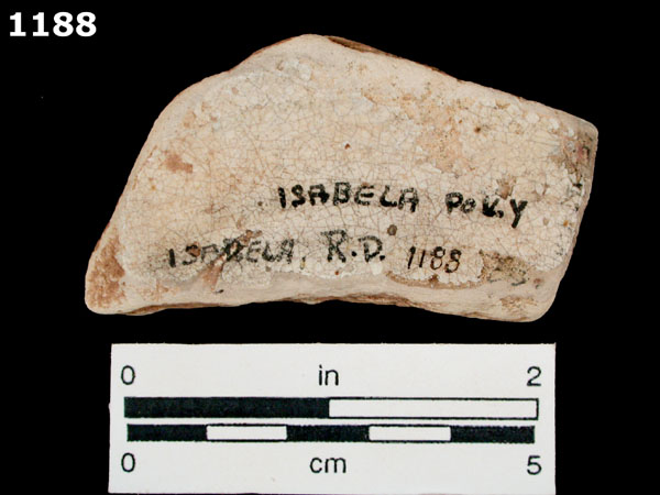ISABELA POLYCHROME specimen 1188 rear view