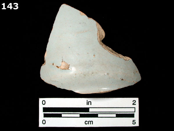 DELFTWARE, PLAIN specimen 143 