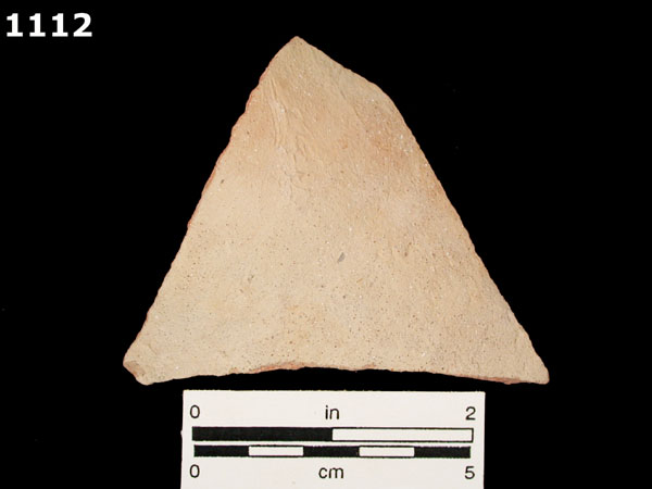 UNGLAZED COARSE EARTHENWARE (GENERIC) specimen 1112 