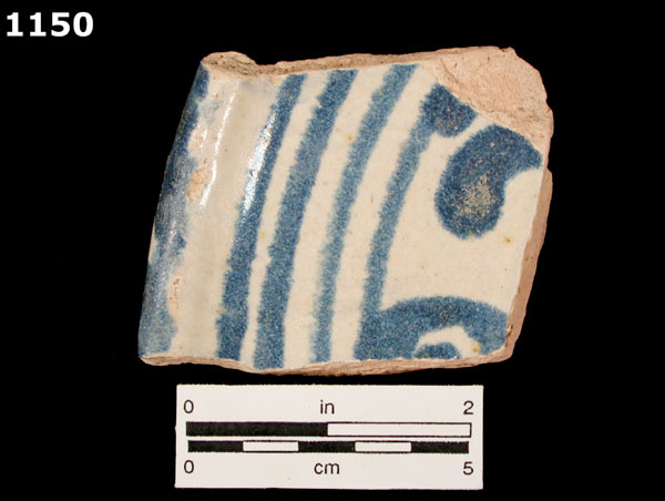 SANTO DOMINGO BLUE ON WHITE specimen 1150 