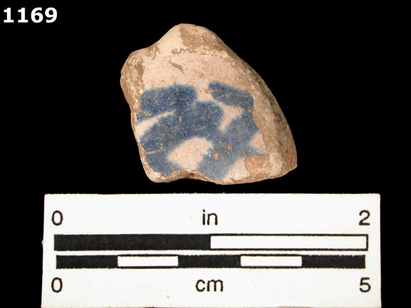 LA VEGA BLUE ON WHITE specimen 1169 