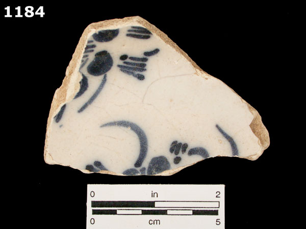 CATALONIA BLUE ON WHITE specimen 1184 