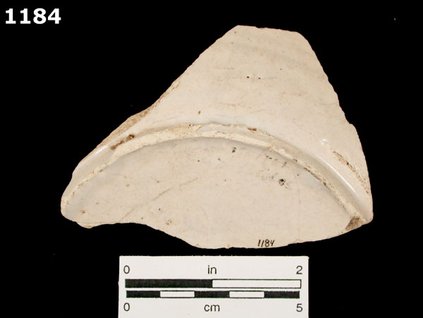 CATALONIA BLUE ON WHITE specimen 1184 rear view