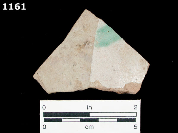 COLUMBIA PLAIN GREEN DIPPED specimen 1161 