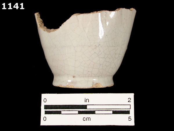PUEBLA WHITE specimen 1141 front view