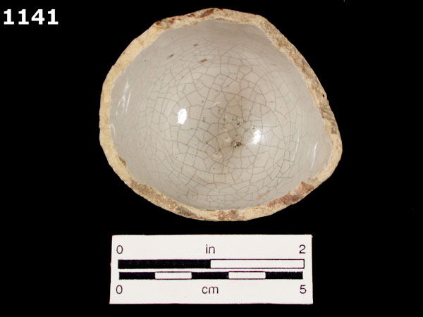 PUEBLA WHITE specimen 1141 rear view