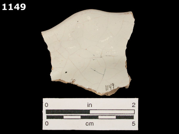 PUEBLA WHITE specimen 1149 rear view