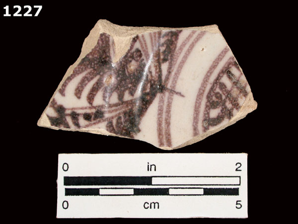 PUEBLA POLYCHROME PROTOTYPE specimen 1227 front view