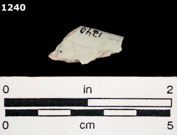 SAN AGUSTIN BLUE ON WHITE specimen 1240 rear view