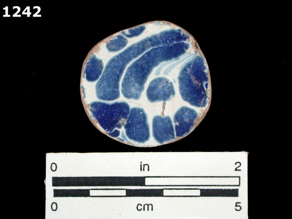 SAN AGUSTIN BLUE ON WHITE specimen 1242 