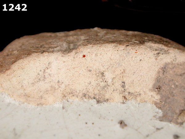 SAN AGUSTIN BLUE ON WHITE specimen 1242 side view